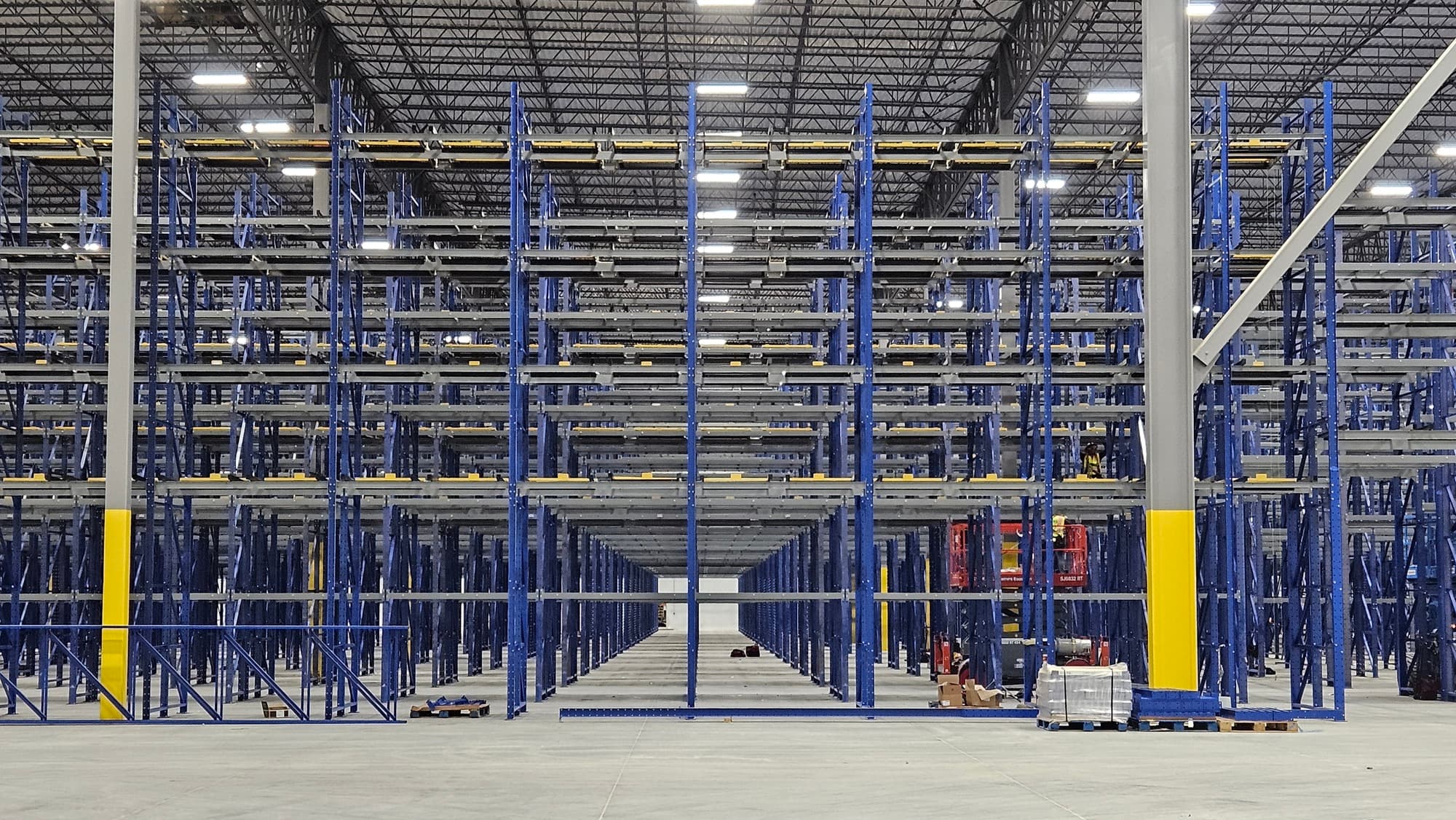 Project E: Blue Rack Warehouse and Mezzanine